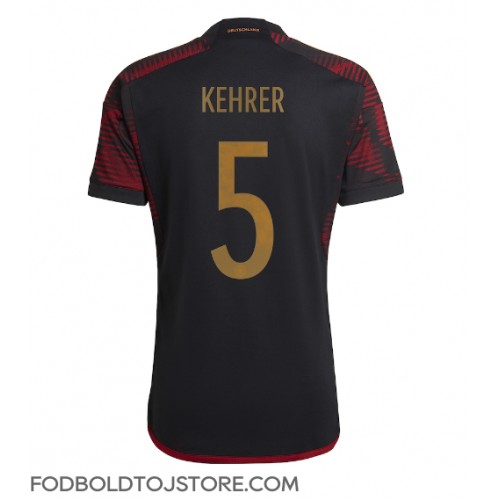Tyskland Thilo Kehrer #5 Udebanetrøje VM 2022 Kortærmet